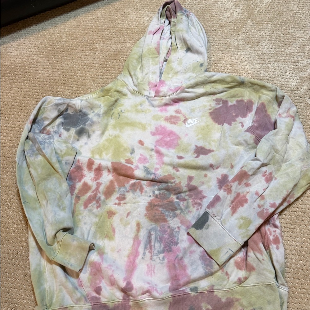 Nike Multicolor Tie-Dye Hoodie